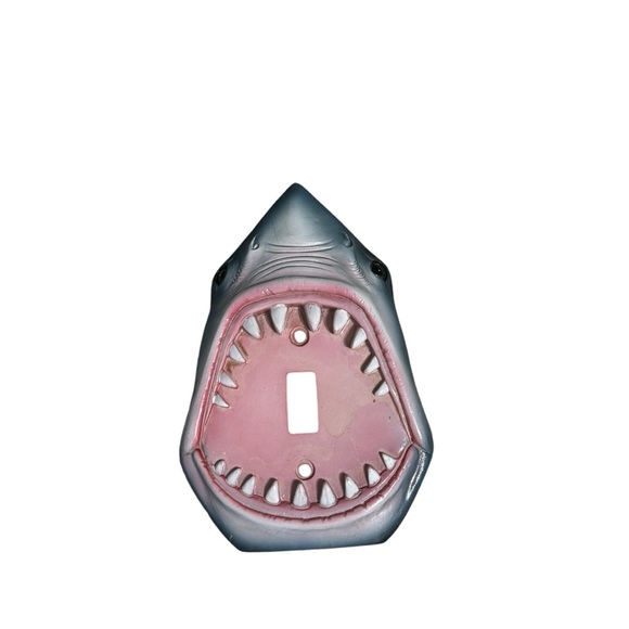 Great White Shark Light Switch Cover for Nautical Decor Coastal Decorations - Picture 6 of 7